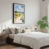 03 - Framed Jackson Hole Watercolor Canvas Print - Bedroom.jpg