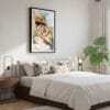 03 - Framed Mesa Verde National Park Watercolor Canvas Print - Bedroom.jpg