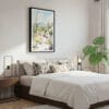 03 - Framed Saguaro National Park Watercolor Canvas Print - Bedroom.jpg