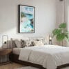 03 - Framed Virgin Islands National Park Watercolor Canvas Print - Bedroom.jpg