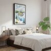 03 - Framed voyageurs national park Watercolor Canvas Print - Bedroom.jpg