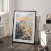 03 - Guadalupe Mountains National Park Art - Digital Downloads - Frame Standing on floor.jpg