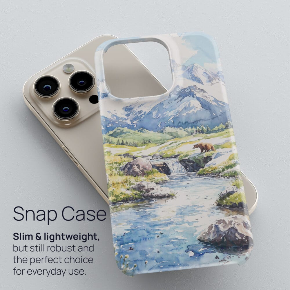 03 - Katmai National Park Phone Case - Snap Case.jpg 03 - Katmai National Park Phone Case - Snap Case.jpg