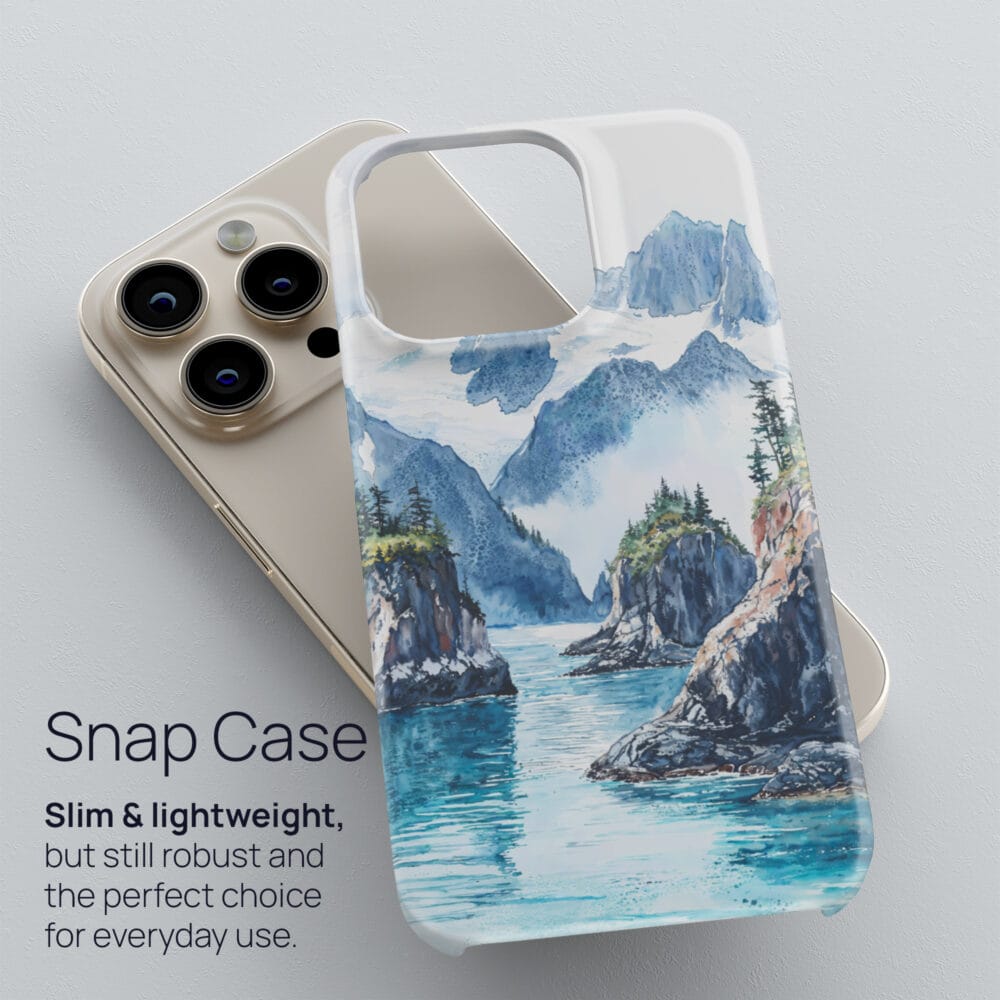 03 - Kenai Fjords National Park Phone Case - Snap Case.jpg 03 - Kenai Fjords National Park Phone Case - Snap Case.jpg