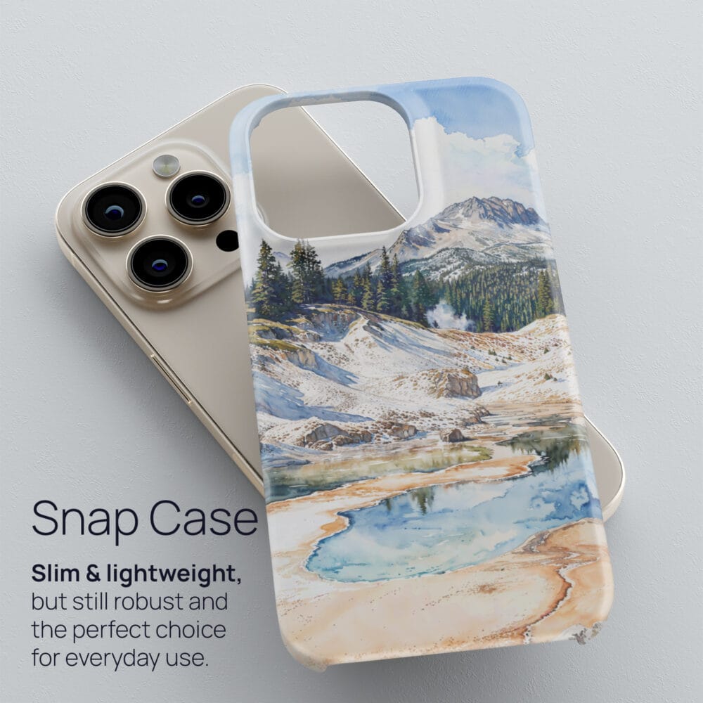 03 - Lassen Volcanic National Park Phone Case - Snap Case.jpg 03 - Lassen Volcanic National Park Phone Case - Snap Case.jpg