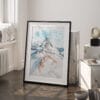 03 - Matterhorn Watercolor Art - Digital Downloads - Frame Standing on floor.jpg