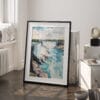 03 - Niagara Falls Watercolor Art - Digital Downloads - Frame Standing on floor.jpg