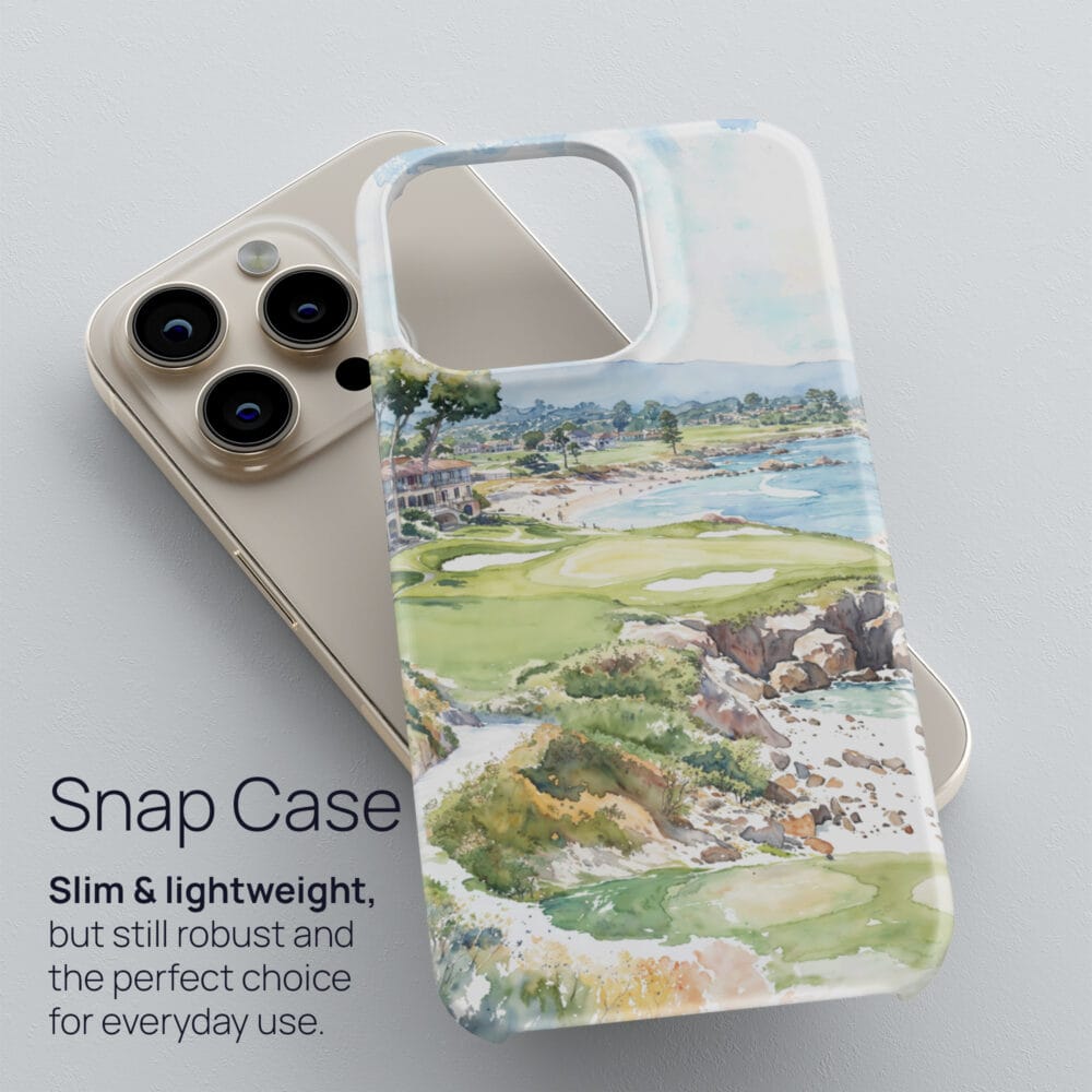 03 - Pebble Beach Phone Case - Snap Case.jpg 03 - Pebble Beach Phone Case - Snap Case.jpg