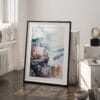 03 - Shenandoah national park watercolor Art - Digital Downloads - Frame Standing on floor.jpg