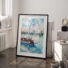 03 - St Louis Watercolor Art - Digital Downloads - Frame Standing on floor.jpg