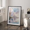 03 - Toronto Watercolor Art - Digital Downloads - Frame Standing on floor.jpg