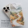 03 - White Mountains New Hampshire Phone Case - Snap Case.jpg