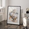 03 - Yosemite Watercolor Art - Digital Downloads - Frame Standing on floor.jpg