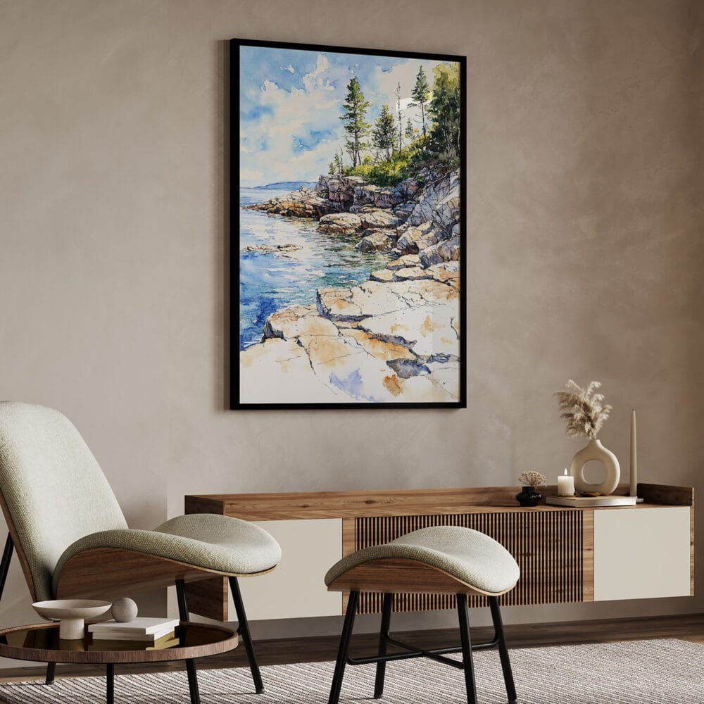 04 - Acadia National Park Watercolor Art - Digital Downloads - Japandi.jpg 04 - Acadia National Park Watercolor Art - Digital Downloads - Japandi.jpg