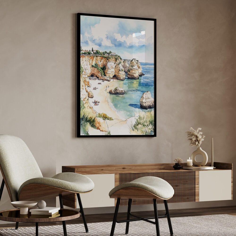 04 - Algarve Beach Watercolor Art - Digital Downloads - Japandi.jpg 04 - Algarve Beach Watercolor Art - Digital Downloads - Japandi.jpg