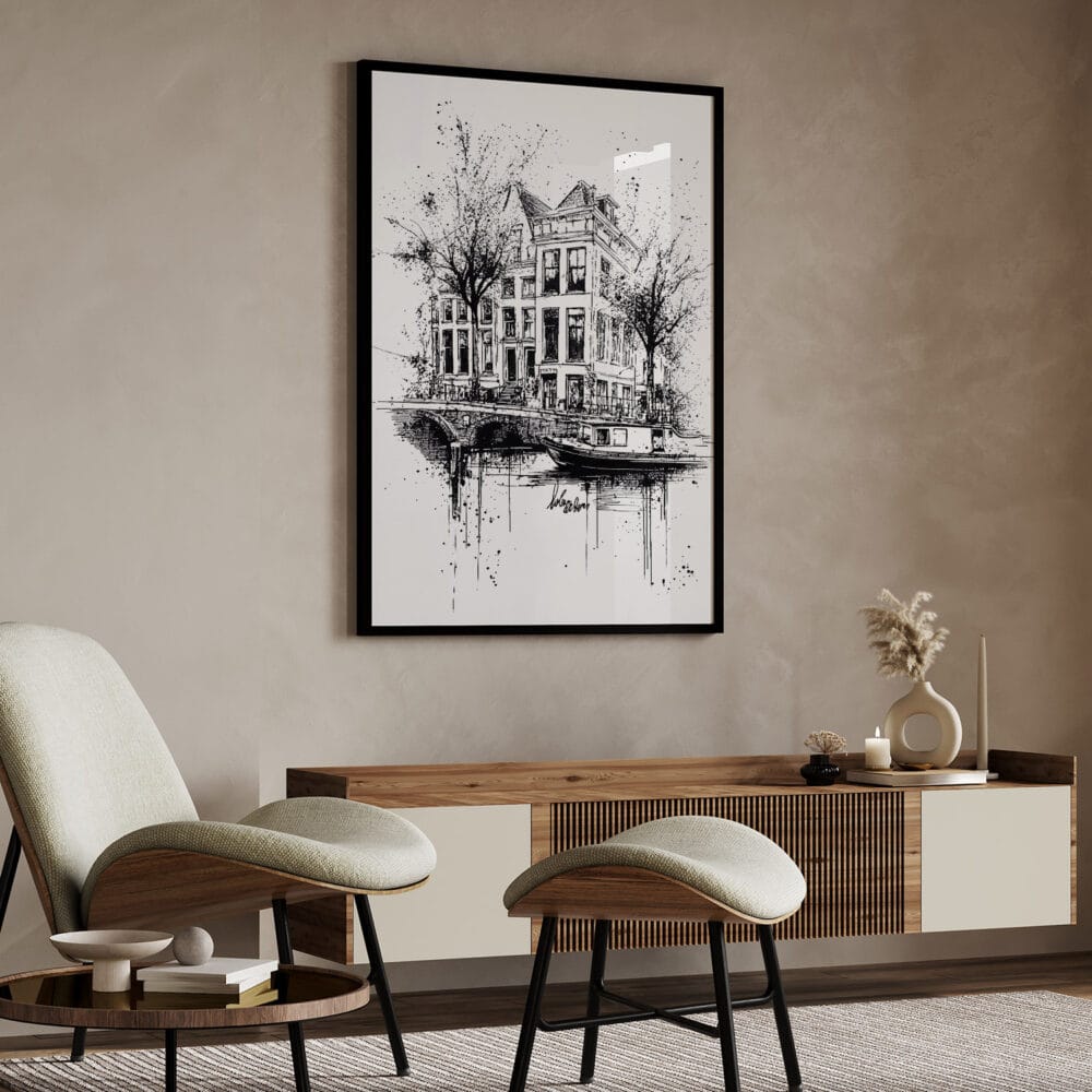 04 - Amsterdam Pencil Drawing - 1 Art - Digital Downloads - Japandi.jpg 04 - Amsterdam Pencil Drawing - 1 Art - Digital Downloads - Japandi.jpg