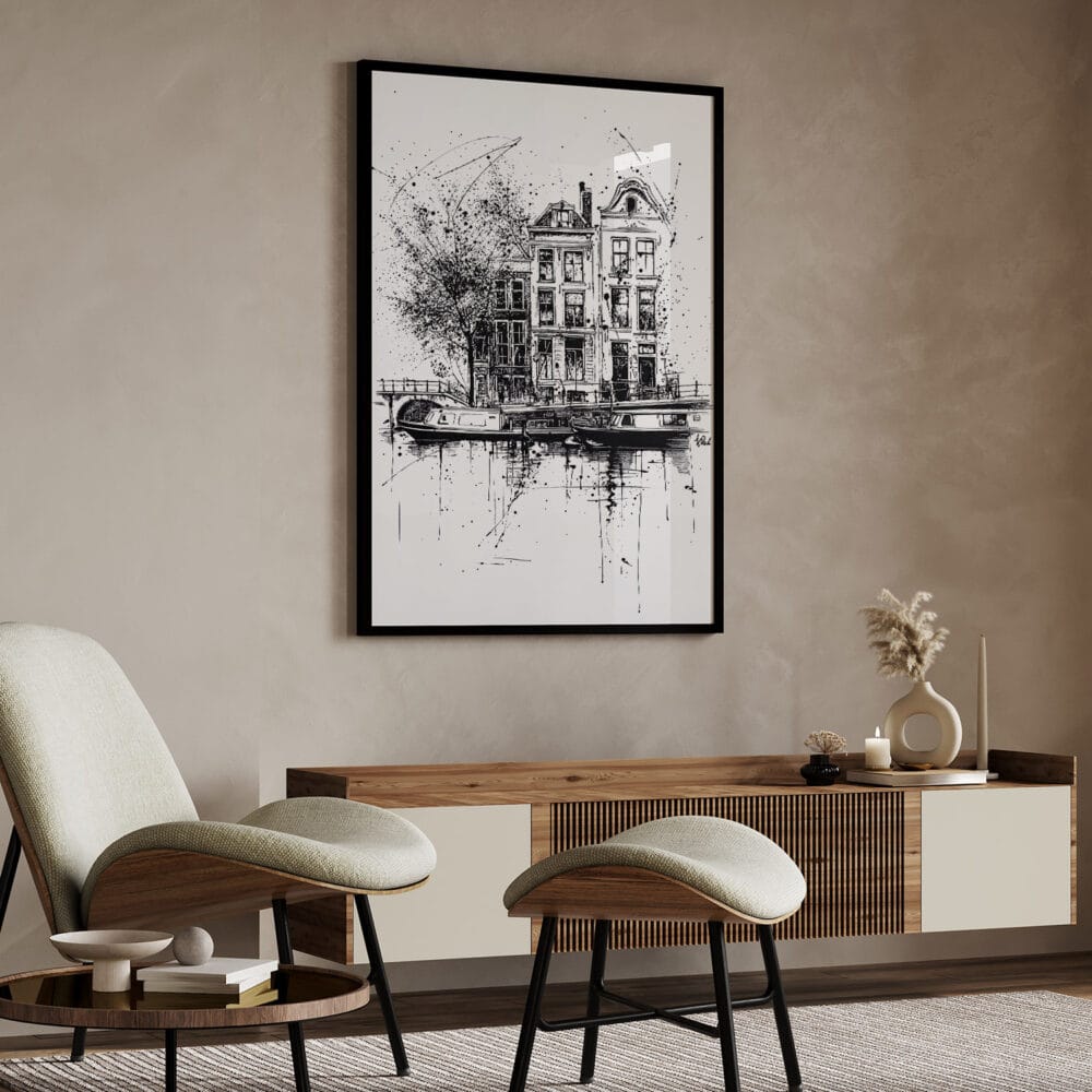 04 - Amsterdam Pencil Drawing - 3 Art - Digital Downloads - Japandi.jpg 04 - Amsterdam Pencil Drawing - 3 Art - Digital Downloads - Japandi.jpg