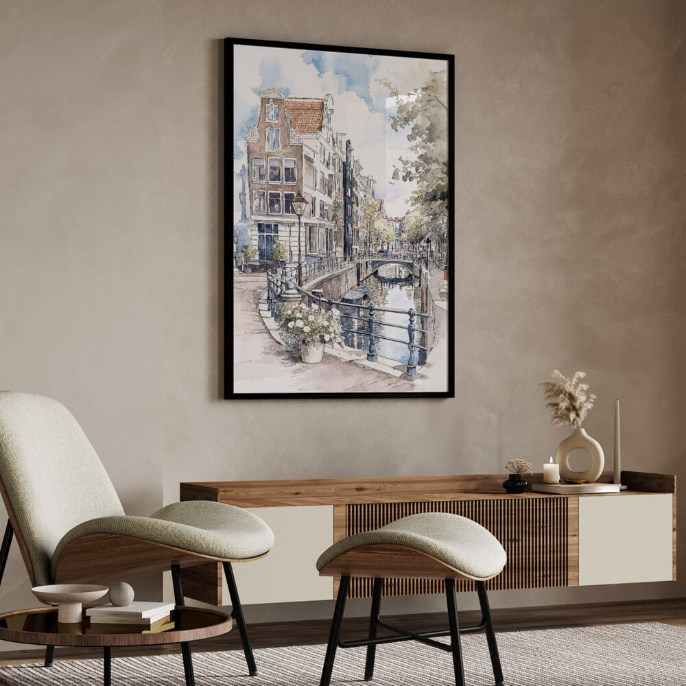 04 - Amsterdam Watercolor 1 Art - Digital Downloads - Japandi.jpg 04 - Amsterdam Watercolor 1 Art - Digital Downloads - Japandi.jpg