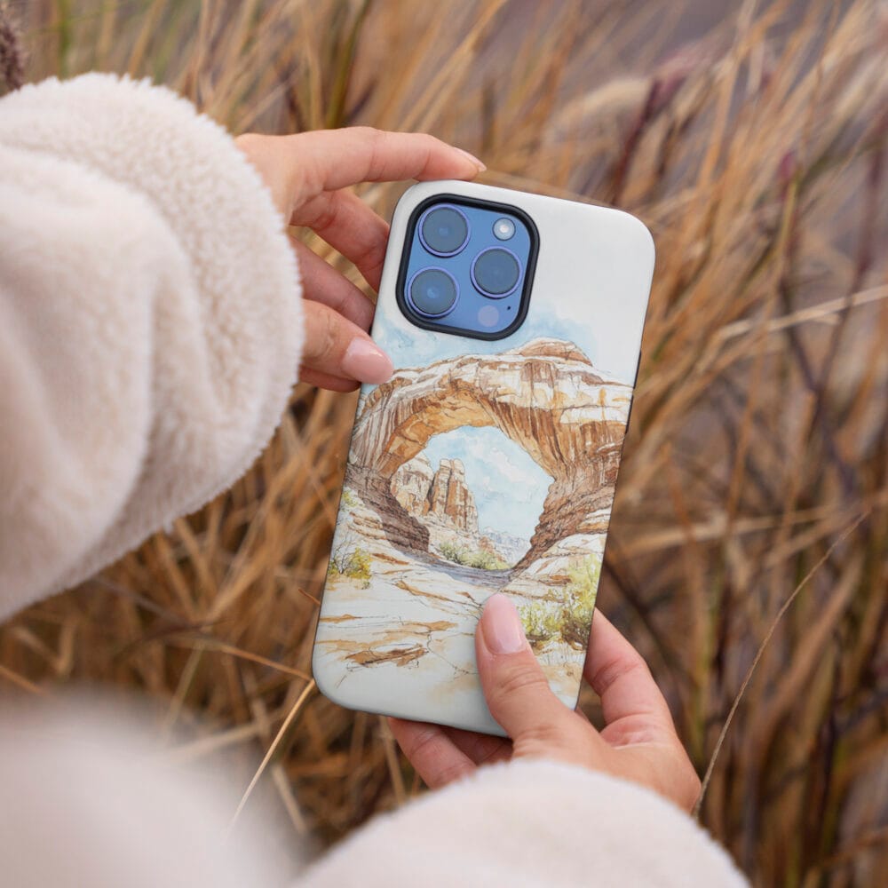 04 - Arches National Park Phone Case - Female hand.jpg 04 - Arches National Park Phone Case - Female hand.jpg