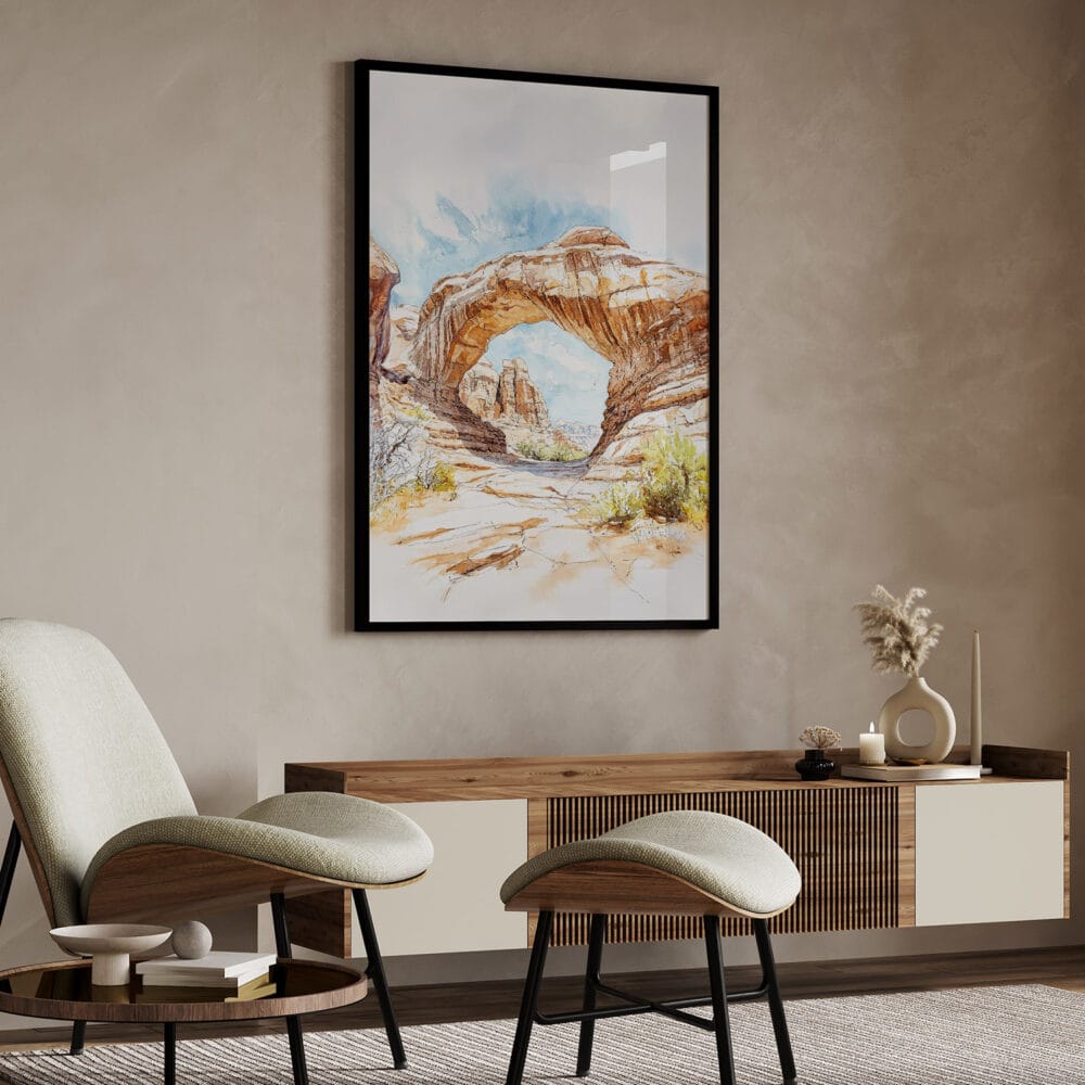 04 - Arches National Park Watercolor Art - Digital Downloads - Japandi.jpg 04 - Arches National Park Watercolor Art - Digital Downloads - Japandi.jpg