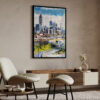 04 - Atlanta Skyline Watercolor Art - Digital Downloads - Japandi.jpg