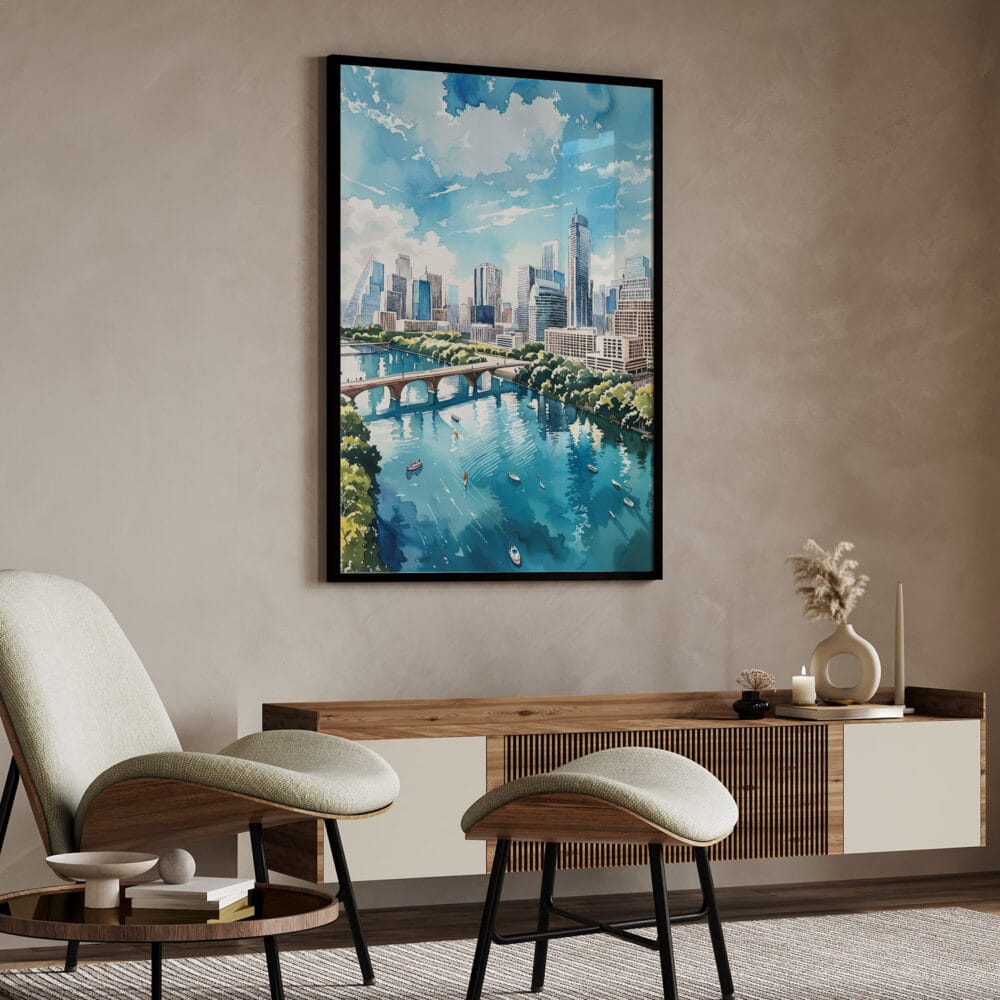 04 - Austin Texas Watercolor Art - Digital Downloads - Japandi.jpg 04 - Austin Texas Watercolor Art - Digital Downloads - Japandi.jpg