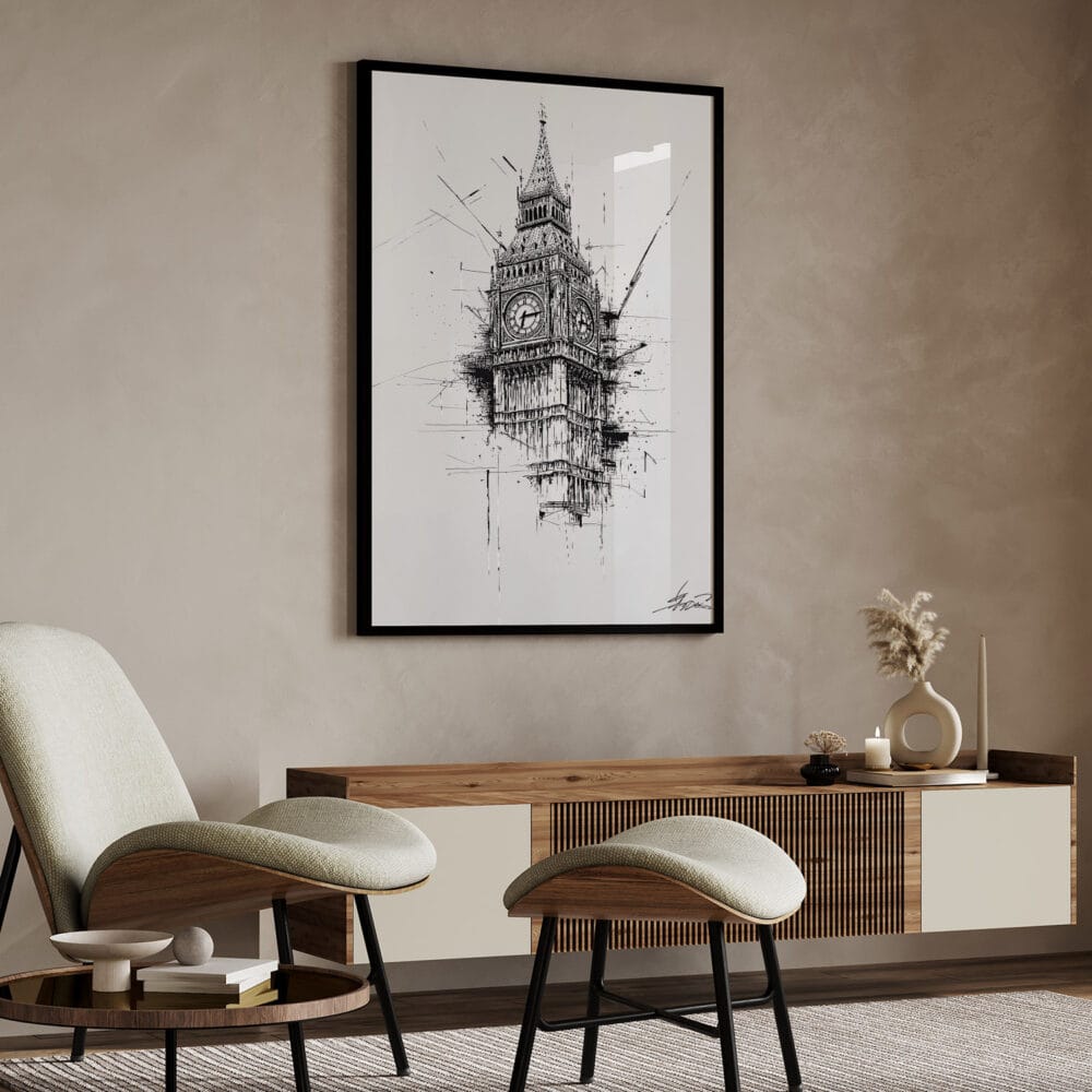 04 - Big Ben Clock Tower Pencil Drawing Art - Digital Downloads - Japandi.jpg 04 - Big Ben Clock Tower Pencil Drawing Art - Digital Downloads - Japandi.jpg