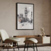 04 - Big Ben Pencil Drawing Art - Digital Downloads - Japandi.jpg