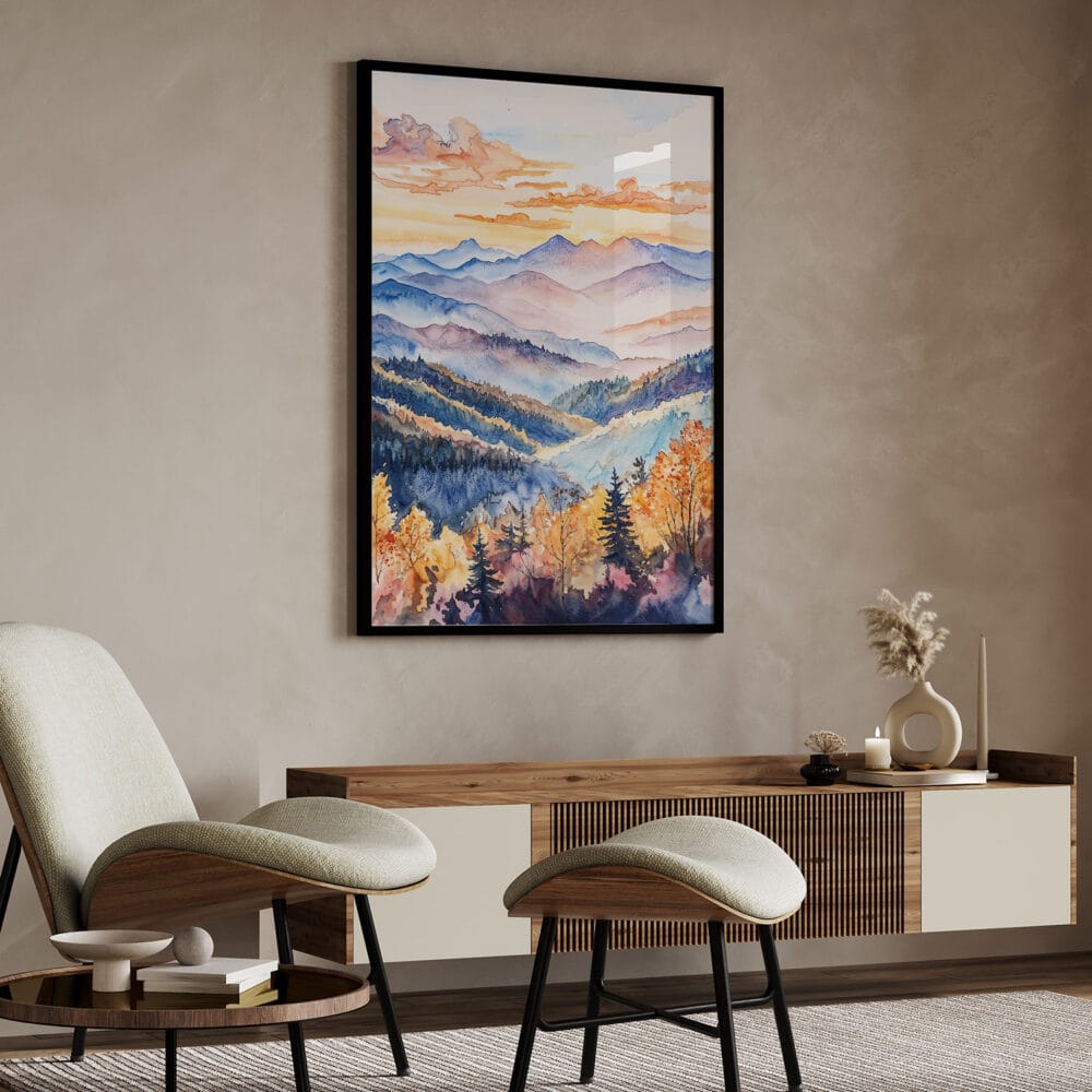 04 - Blue Ridge Mountains Watercolor Art - Digital Downloads - Japandi.jpg 04 - Blue Ridge Mountains Watercolor Art - Digital Downloads - Japandi.jpg