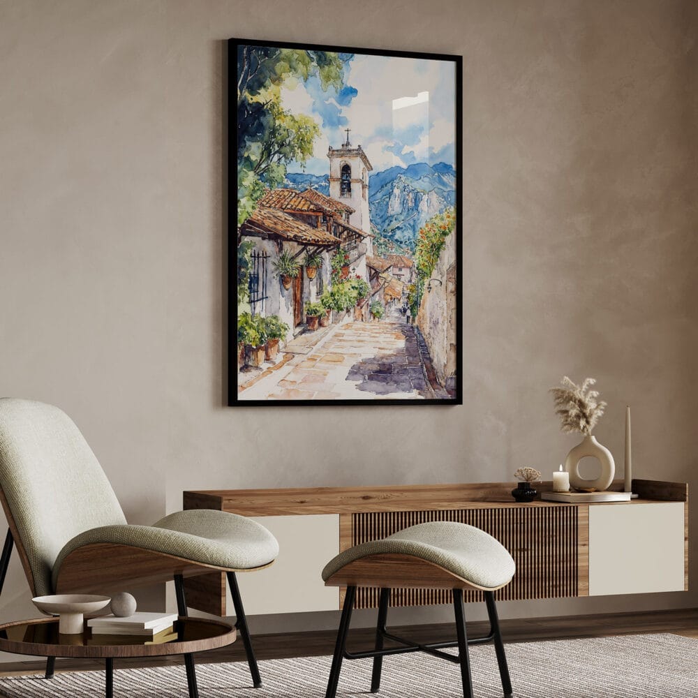 04 - Bogota Colombia Watercolor Art - Digital Downloads - Japandi.jpg 04 - Bogota Colombia Watercolor Art - Digital Downloads - Japandi.jpg