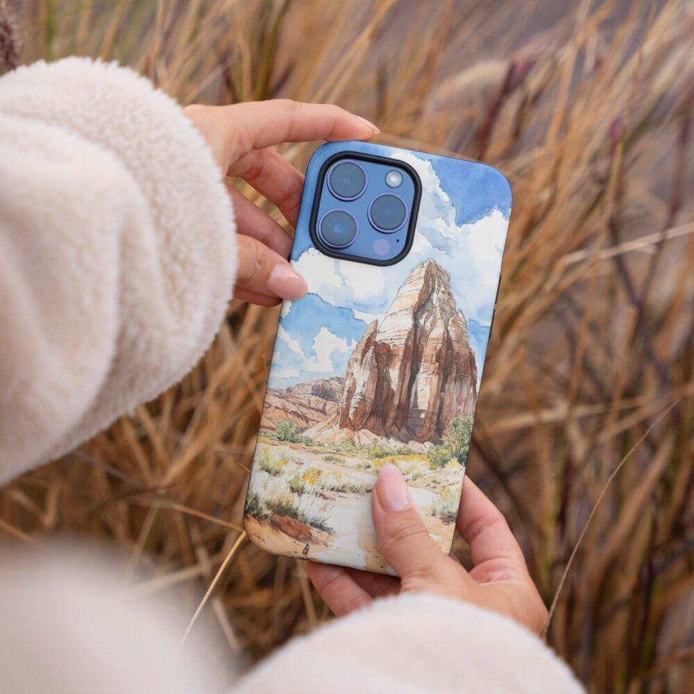 04 - Capitol Reef National Park Phone Case - Female hand.jpg 04 - Capitol Reef National Park Phone Case - Female hand.jpg