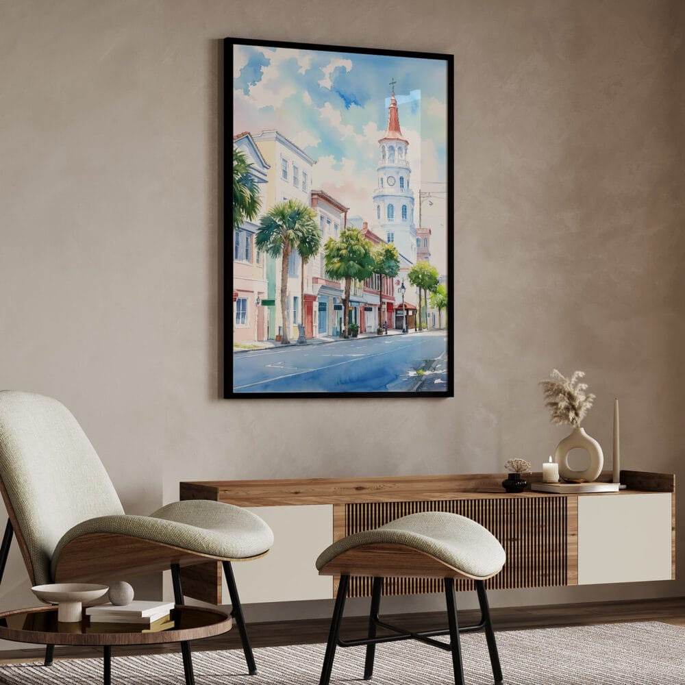 04 - Charleston SC Watercolor Art - Digital Downloads - Japandi.jpg 04 - Charleston SC Watercolor Art - Digital Downloads - Japandi.jpg