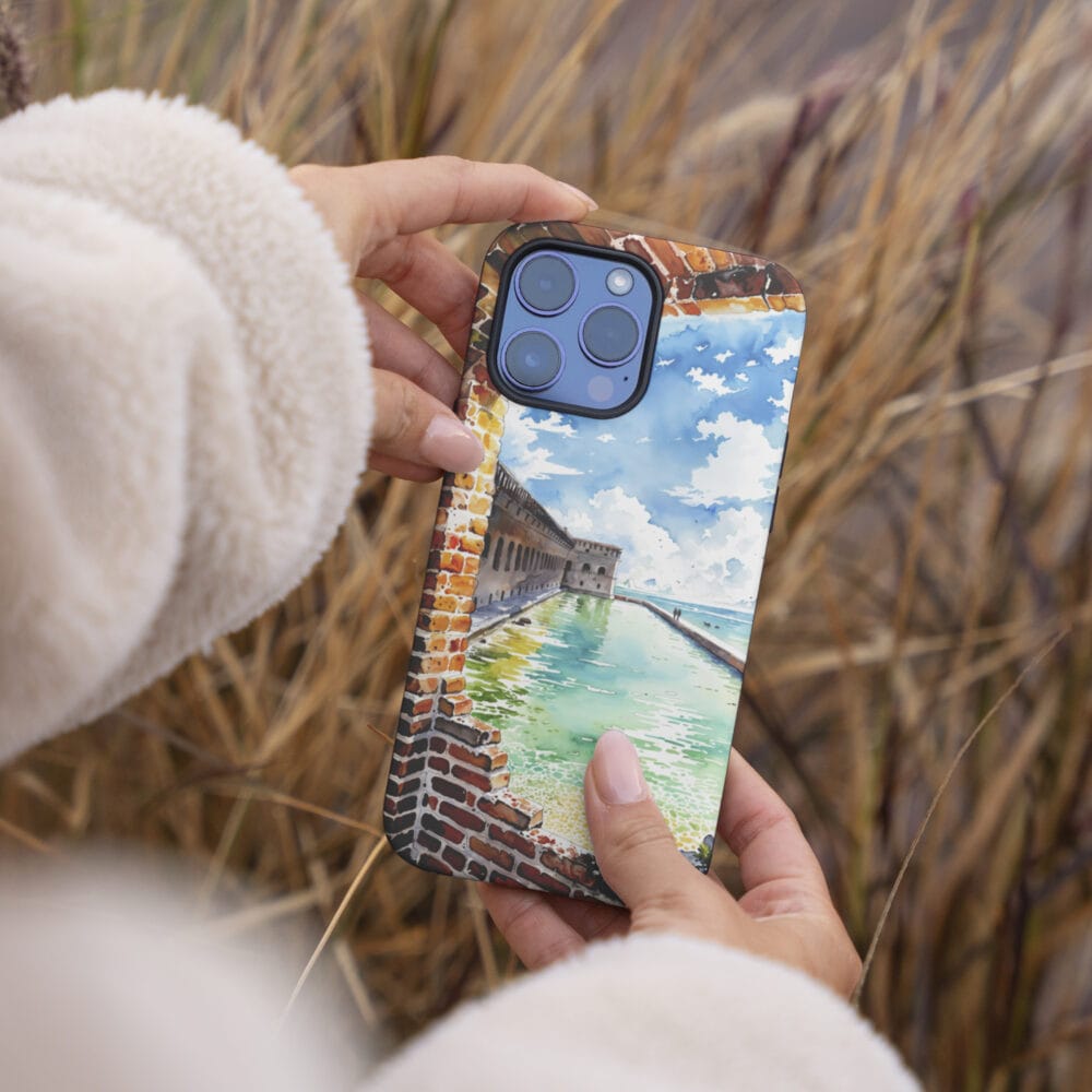 04 - Dry Tortugas National Park Phone Case - Female hand.jpg 04 - Dry Tortugas National Park Phone Case - Female hand.jpg