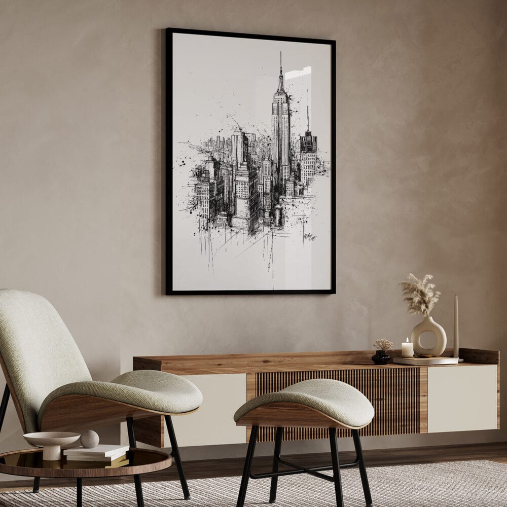 04 - Empire State Building Pencil Drawing Art - Digital Downloads - Japandi.jpg 04 - Empire State Building Pencil Drawing Art - Digital Downloads - Japandi.jpg