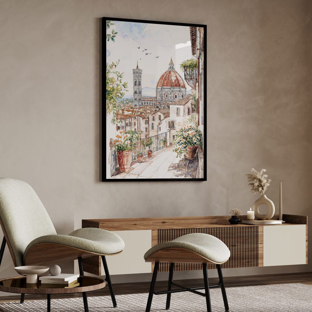 04 - Florence Cathedral Watercolor Art - Digital Downloads - Japandi.jpg 04 - Florence Cathedral Watercolor Art - Digital Downloads - Japandi.jpg