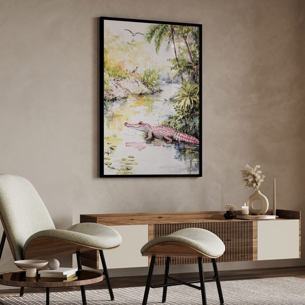 04 - Floride Everglades Watercolor Art - Digital Downloads - Japandi.jpg 04 - Floride Everglades Watercolor Art - Digital Downloads - Japandi.jpg