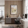 04 - Framed Arizona Watercolor Canvas Print - Home Office.jpg
