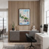 04 - Framed Charleston SC Watercolor Canvas Print - Home Office.jpg