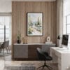 04 - Framed Fairbanks Alaska Watercolor Canvas Print - Home Office.jpg