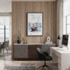 04 - Framed Hong Kong Watercolor Canvas Print - Home Office.jpg