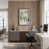 04 - Framed Jamaica Watercolor Canvas Print - Home Office.jpg
