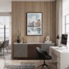 04 - Framed Louvre Watercolor Canvas Print - Home Office.jpg