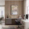 04 - Framed Marrakesh Morroco Watercolor Canvas Print - Home Office.jpg