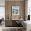 04 - Framed Mount Cook Road NZ Watercolor Canvas Print - Home Office.jpg