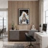 04 - Framed Mumbai BMC Building Watercolor Canvas Print - Home Office.jpg