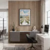 04 - Framed Napa Valley Vineyard Watercolor Canvas Print - Home Office.jpg