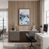 04 - Framed Norway Watercolor Canvas Print - Home Office.jpg