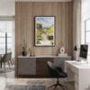 04 - Framed Peak District Watercolor Canvas Print - Home Office.jpg