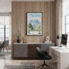 04 - Framed Rio De Janeiro Watercolor Canvas Print - Home Office.jpg