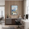 04 - Framed Zermatt Watercolor Canvas Print - Home Office.jpg